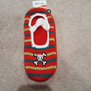 Pull on paul Frank slipper Mary Janes